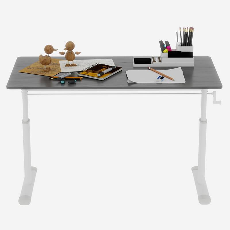 Adjustable compact design study desk suitable for children and adults
