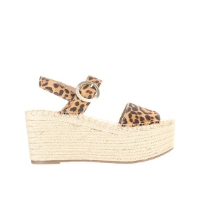 marc fisher leopard wedges