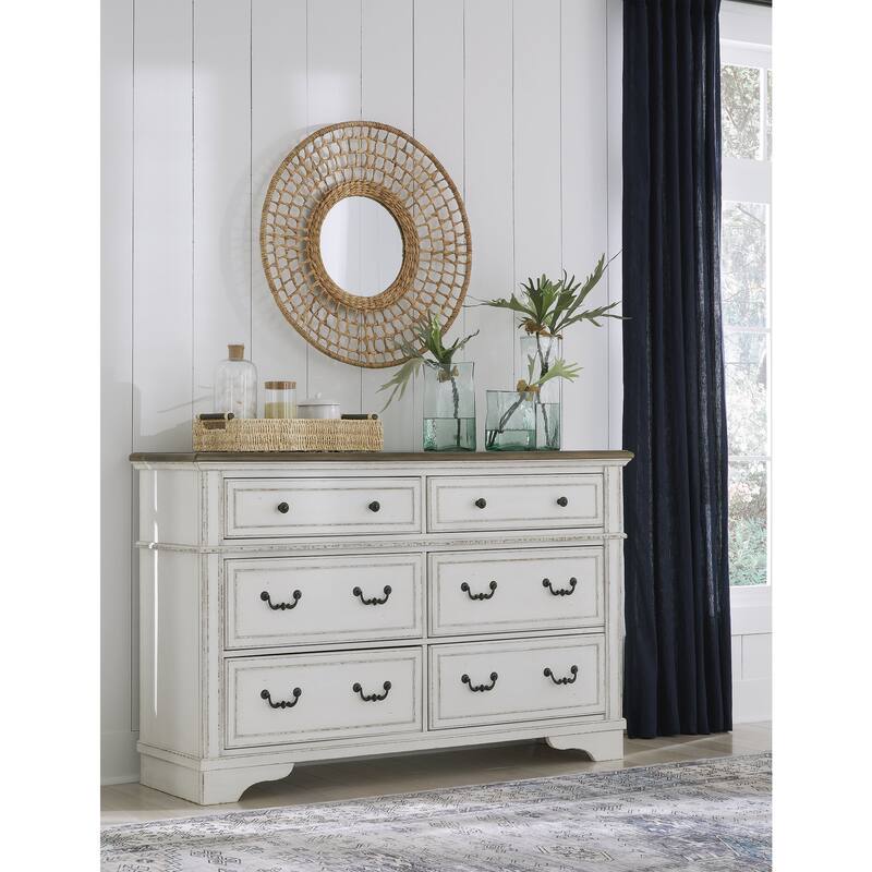 Signature Design by Ashley Blendon White/Brown Dresser