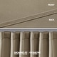 preview thumbnail 62 of 80, Deconovo Thermal Insulated 45-inch Curtain (2 Panel) - 52 x 45