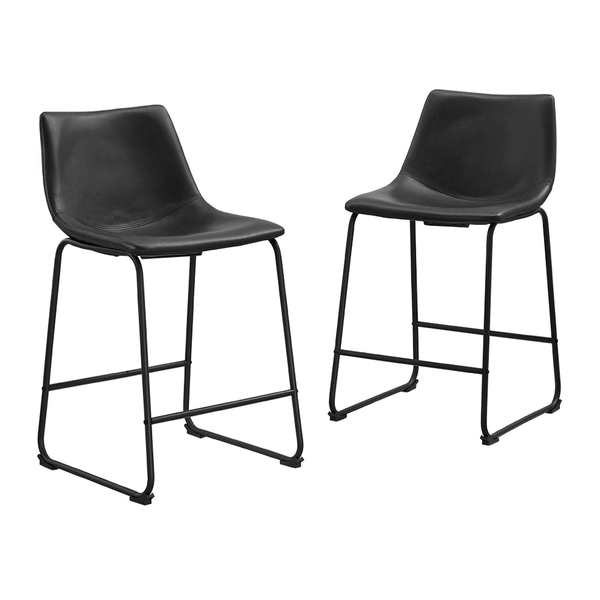 Carbon loft prusiner faux leather counter stool store
