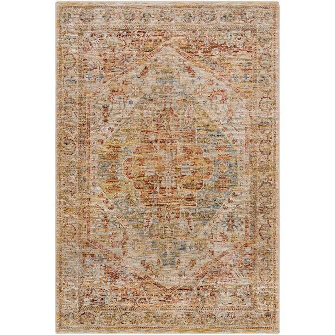 Livabliss Traditional Naila Medallion Area Rug