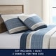preview thumbnail 5 of 13, Nautica Ridgeport Cotton Reversible Blue Quilt Set