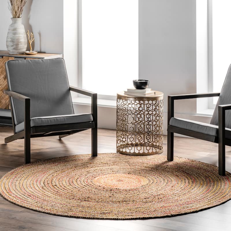 Nuloom Draya Casual Braided Jute Area Rug