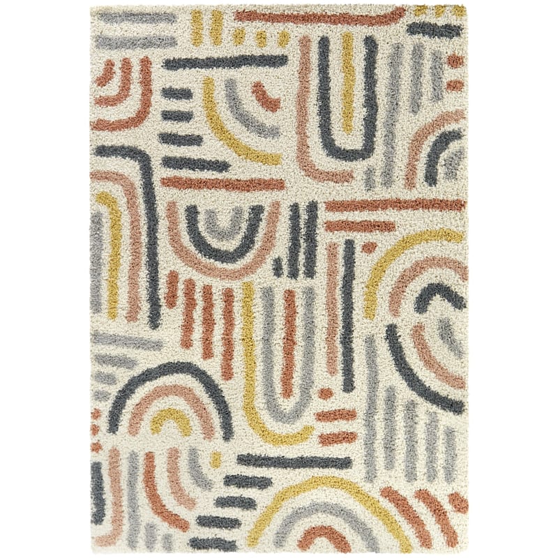 Marie Contemporary Shag Area Rug