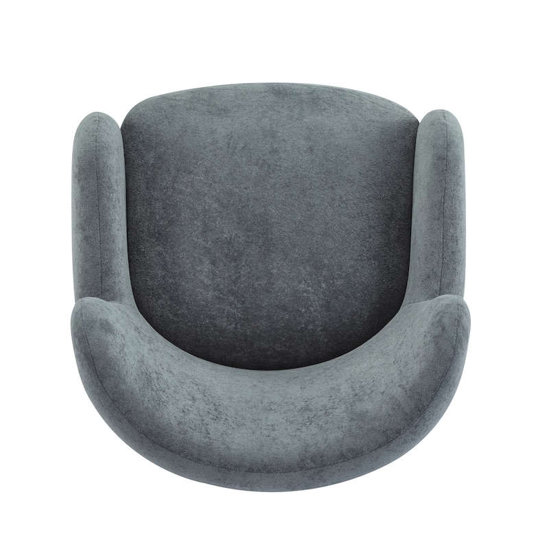 Bacho Fabric Wingback Accent Chair by Christopher Knight Home