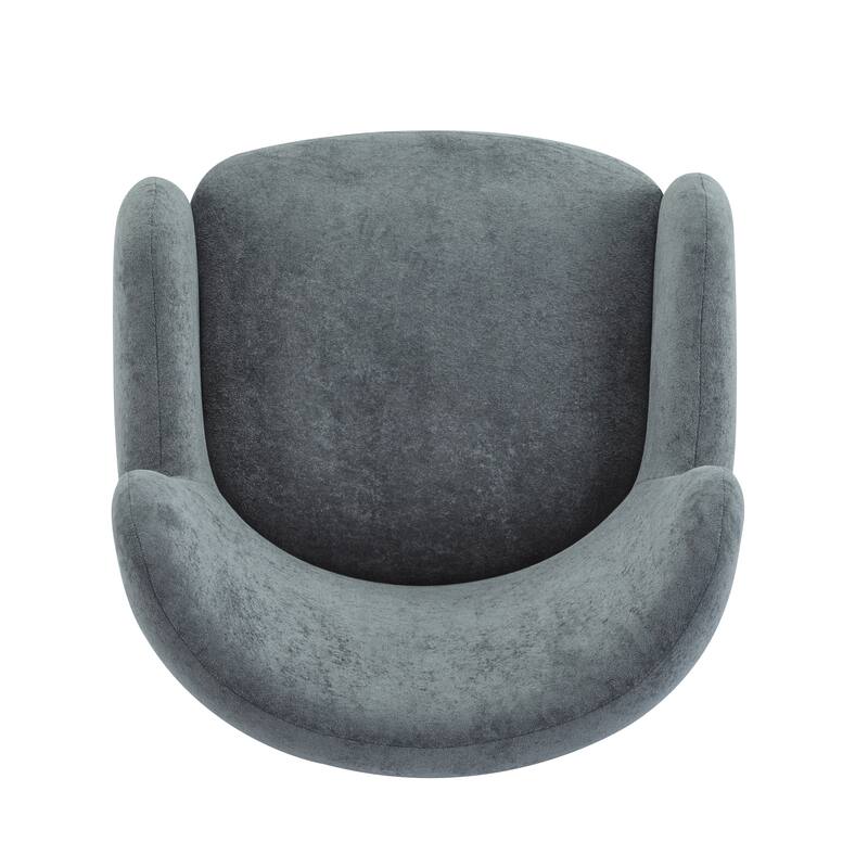 Roomfitters Lucia Wingback Armchair, Cozy Modern Accent Chair for Living Room and Bedroom