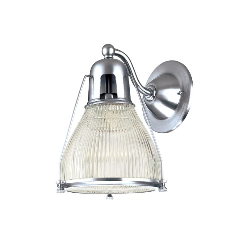Hudson Valley Lighting Haverhill Single Light 10" Tall Wall Sconce - Polished Nickel