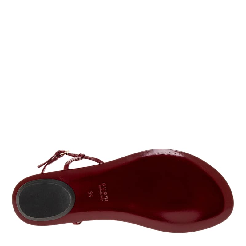 Gucci Thong Sandals with Bamboo
