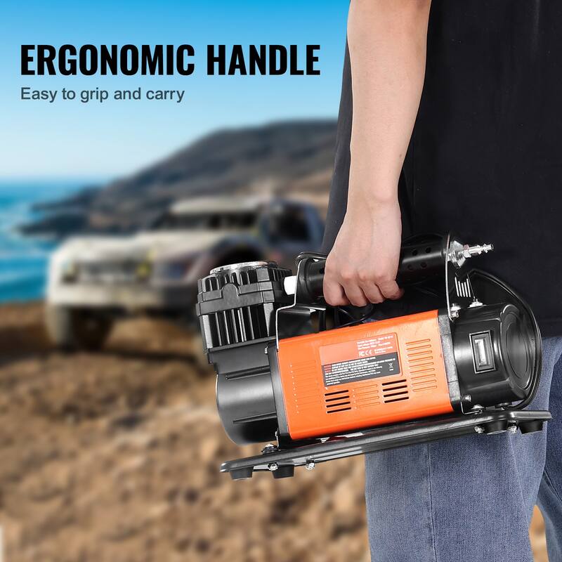 Air Compressor with Digital Pressure Gauge Tire Inflator for Trucks Car SUV