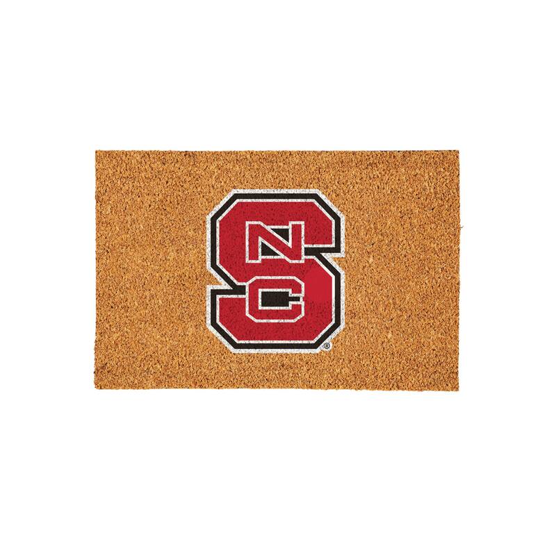 North Carolina State University Full Color Indoor/Outdoor Coir Mat