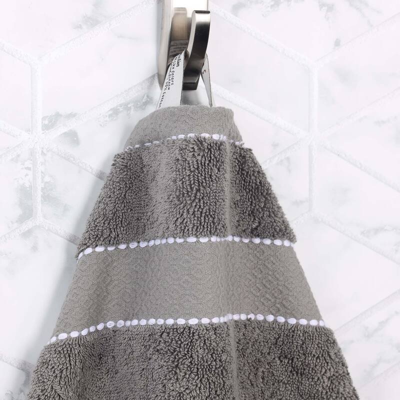 Superior Niles Cotton Ultra-Plush Absorbent Face Towel/Washcloths, Set of 12