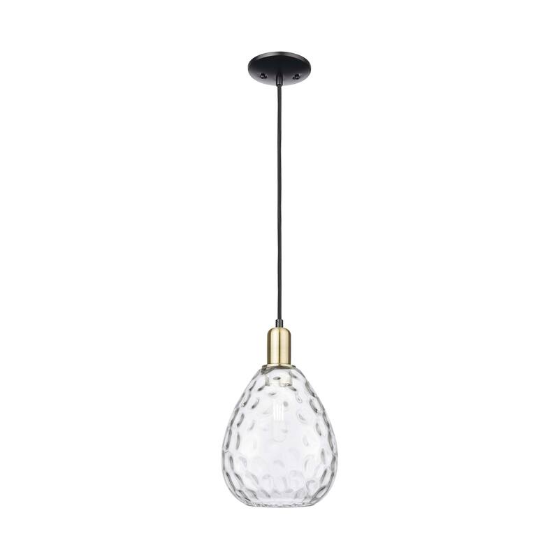 Innovations Lighting Endless Possibilities Arcadia - Waverly - 1 Light 8" Cord Hung Mini Pendant - Black Antique Brass