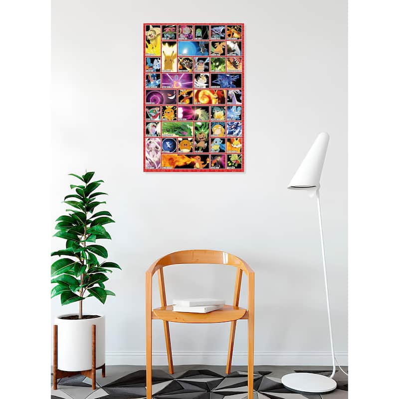 Pokemon - Moves Art Poster - 24 x 36 Inch