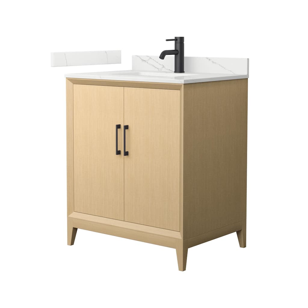 Wyndham Collection WCH7575-30S-QTZ-UNSMXX Janna 30" Free Standing