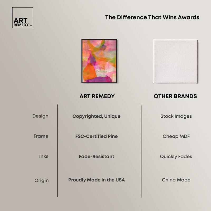 Garnet Gleam V Canvas by Art Remedy