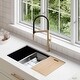 preview thumbnail 13 of 20, STYLISH Stainless Steel Single Handle Pull Out Dual Mode Kitchen Sink Faucet