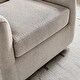 preview thumbnail 6 of 11, 33" Swivel Barrel Chair with Removable Cushion in Teddy Fleece Upholstery