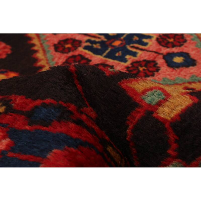 ECARPETGALLERY Hand-knotted Andelz Black Wool Rug - 3'4 x 10'2