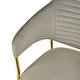 preview thumbnail 62 of 61, Set of 2 Bella Modern Leather or Velvet Upholstered Dining Chair with Gold Stainless Steel Legs for Home Office Kitchen