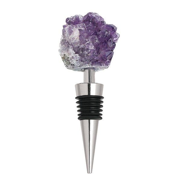 Wine Stopper with Amethyst. Opens flyout.