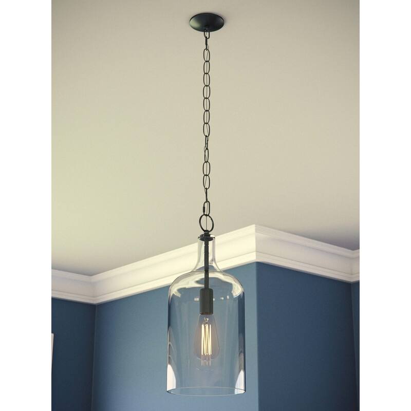Kenroy Home Capri 1-Light Pendant - Oil Rubbed Bronze
