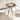 28'' Outdoor Bar Table w/ Wood-Like Tabletop Umbrella Hole & Footrest