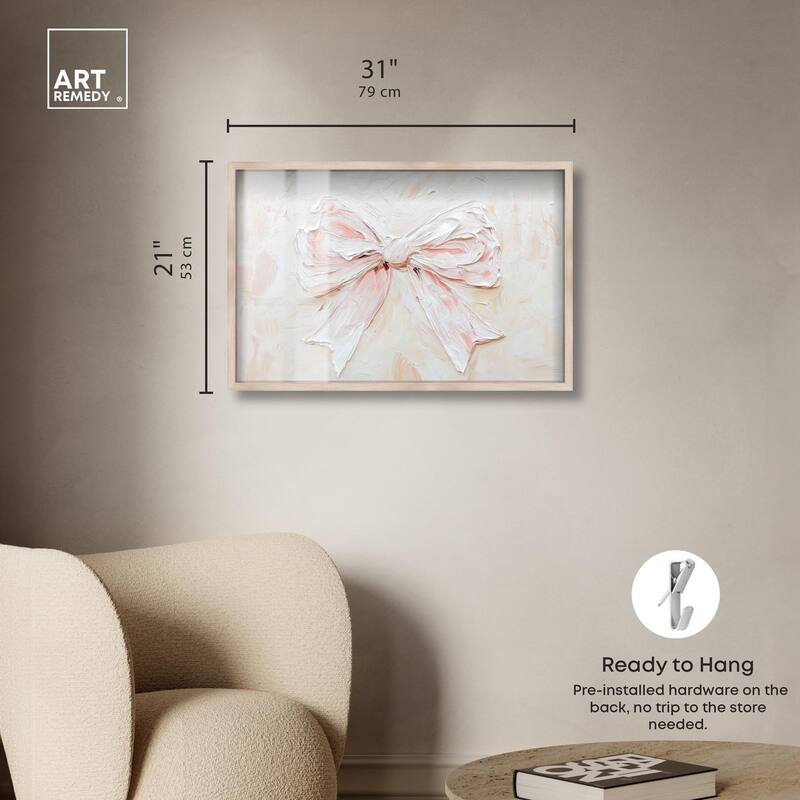 Relief Ribbons Shadowbox by Art Remedy