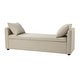 preview thumbnail 2 of 69, Franco Modern Upholstered Storage Bench with Two Throw Pillows and Thick Padded Cushion