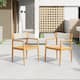 Option Teak and White