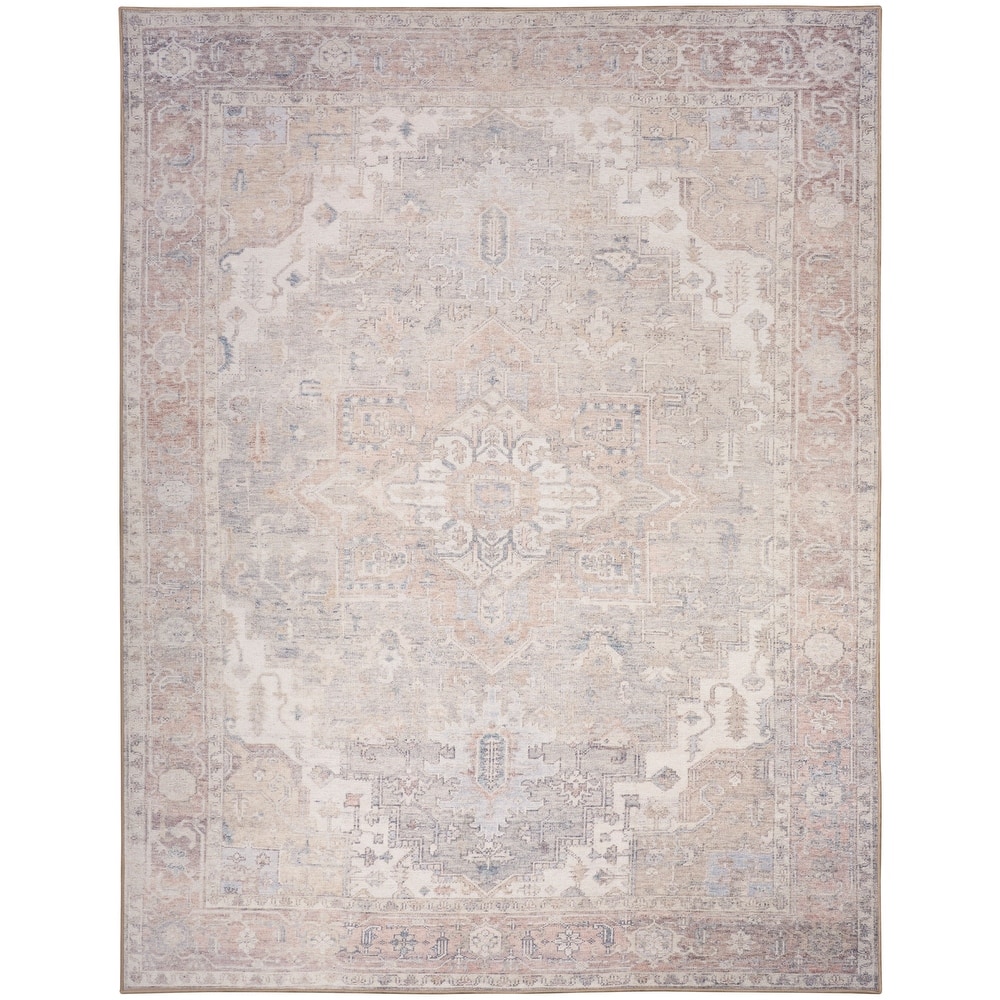 Nourison Vintage Washables Indoor only Persian Area Rug