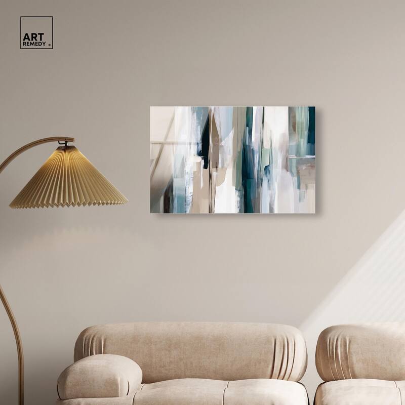 Color Columns Acrylic by Art Remedy, Ready to Hang