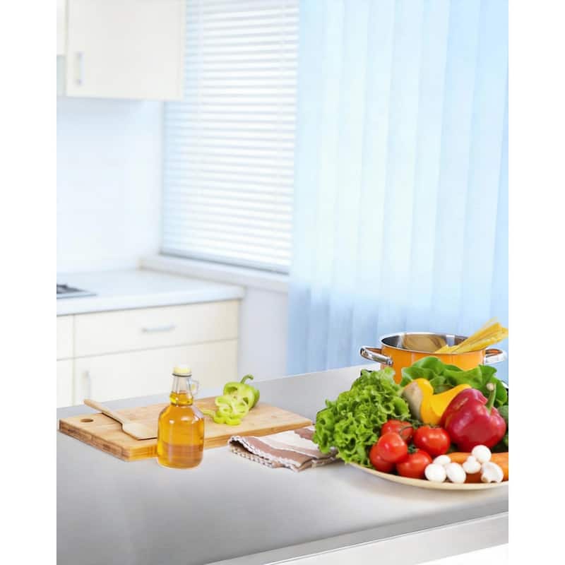 Heavy Duty Stainless Steel Work Table, with Backsplash