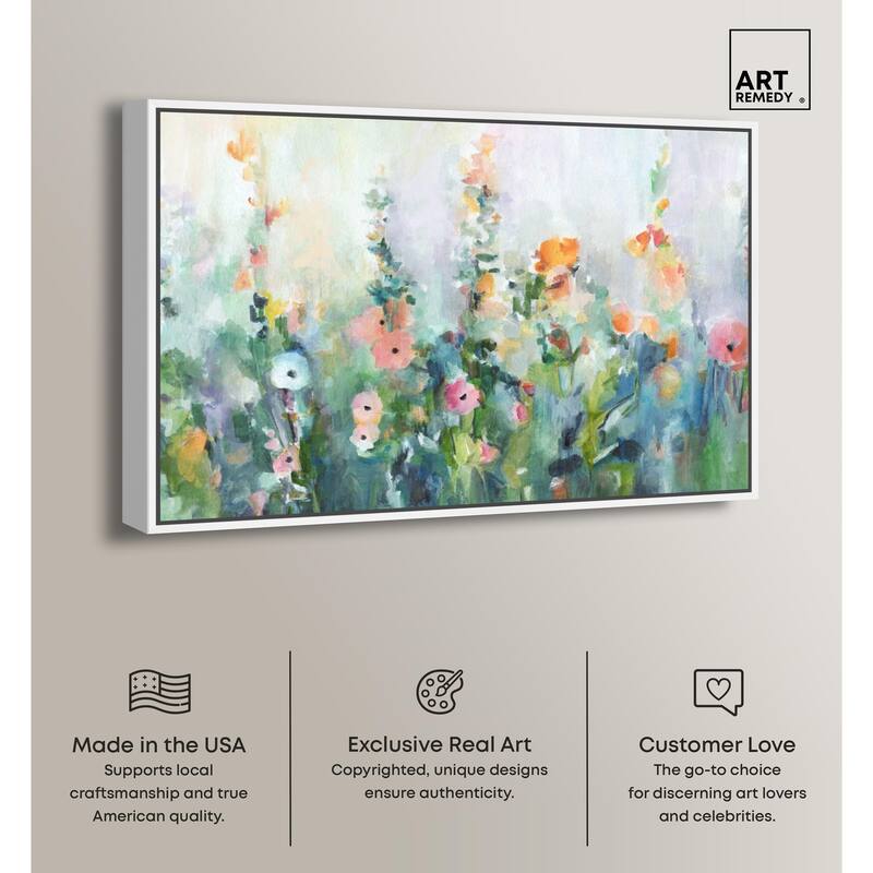 Harmony of Summer Canvas by Art Remedy