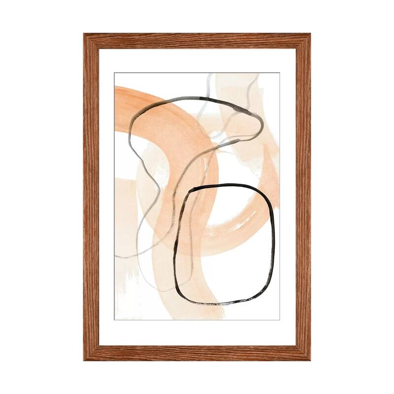 iCanvas "Thoroughfares II" by Lanie Loreth - Walnut - 32x24x1