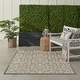 preview thumbnail 99 of 103, Nourison Aloha Transitional Scroll Indoor/Outdoor Damask Rug 5'3" x 7'5" - Beige/Natural