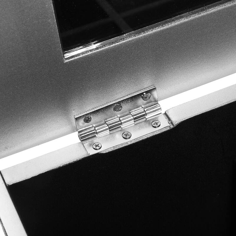 FCH Flip Glass Mirrored Makeup Table With Drawer