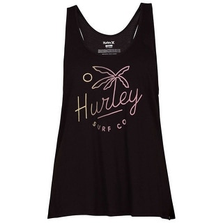 Hurley Womens Palm Script Perfect Tank Top