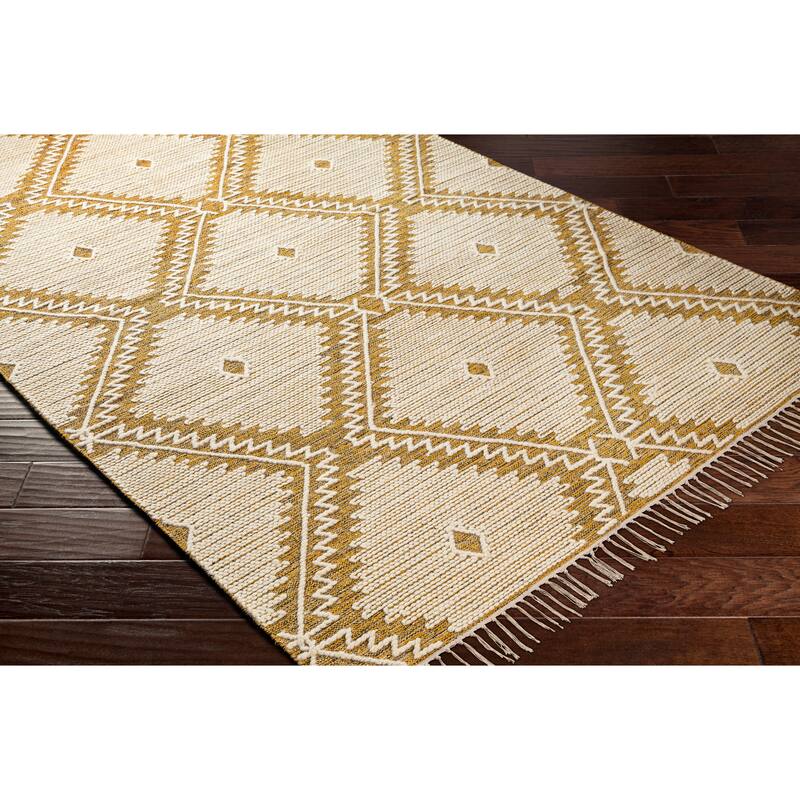 Livabliss Beto Handmade Geometric Nomad Cotton Area Rug