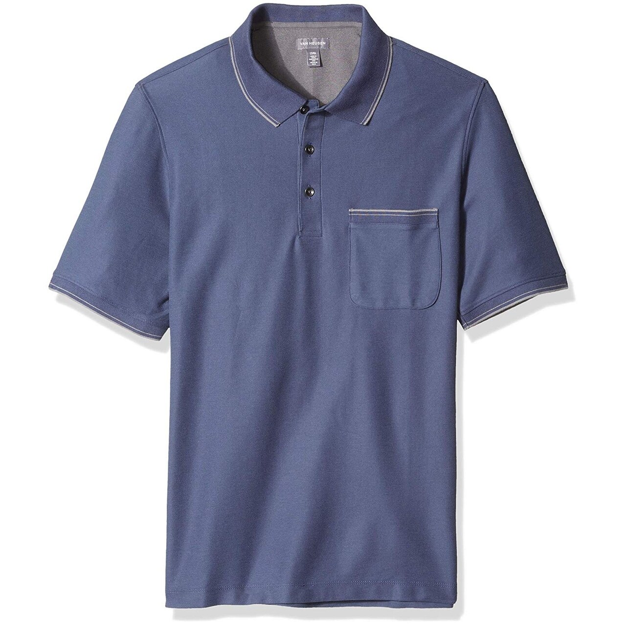 van heusen never tuck polo