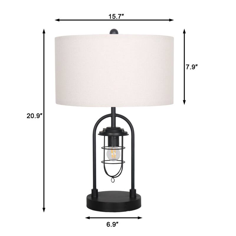 2 Set Bedroom Nightstand Lamps Multi Brightness Table Lamp