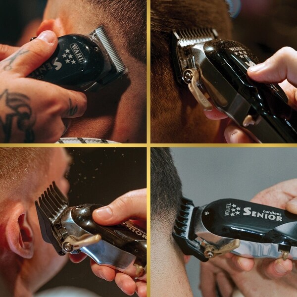 Wahl 5 Star Series Cordless Senior Clipper - Black - On Sale - Bed