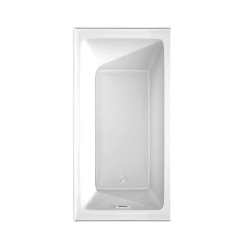 Grayley 60-Inch x 30-Inch Alcove Bathtub in White with Options
