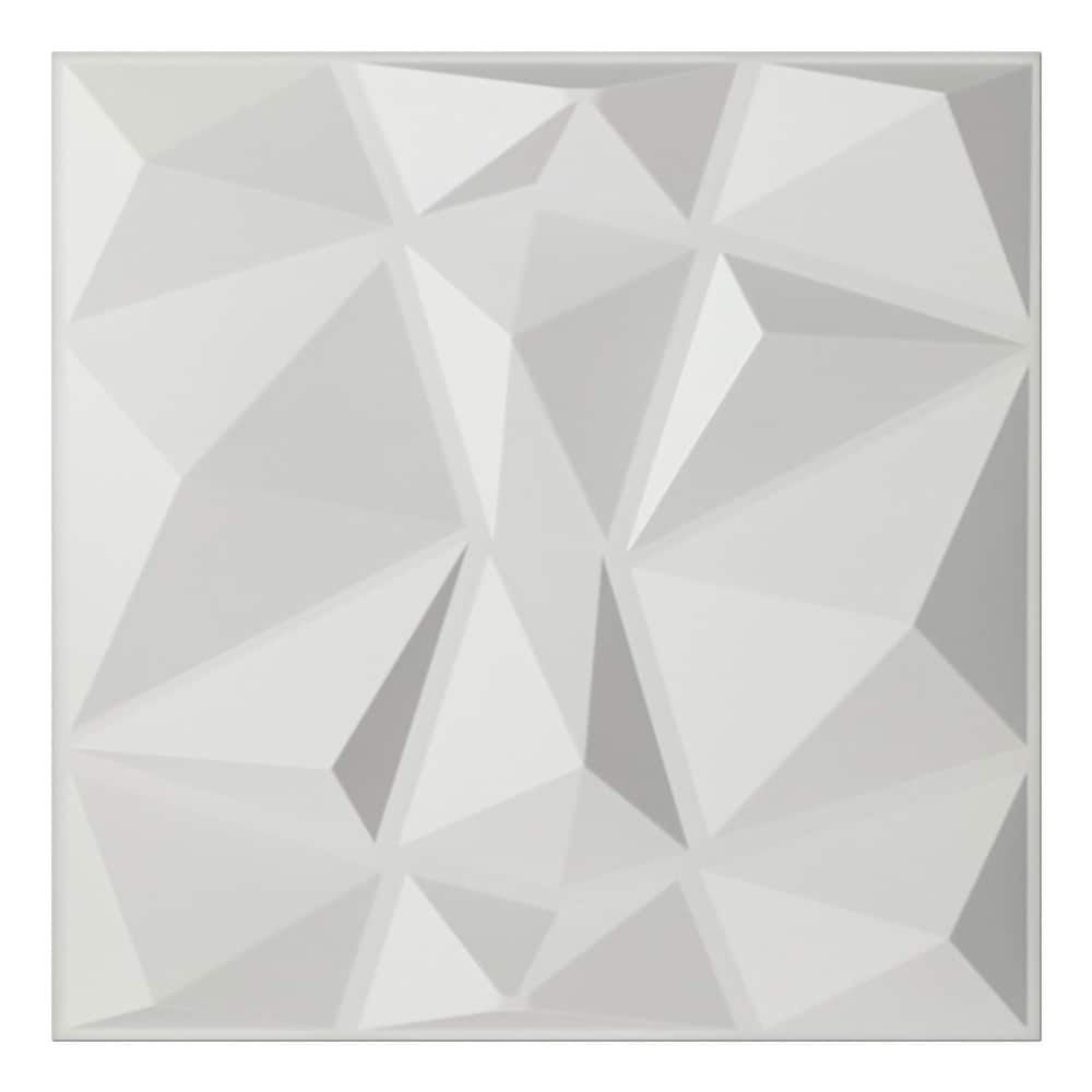 Art3d Decorative 3D Wall Panels Textured 3D Wall Covering,12 Tiles 32 Sq Ft