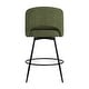 preview thumbnail 31 of 61, Swivel Bar Stools Set Of 2/3/4, Metal Bar Stools, Modern Upholstered Bar Stools For Kitchen Island - 20.3"W X 20.3"D X 39"H