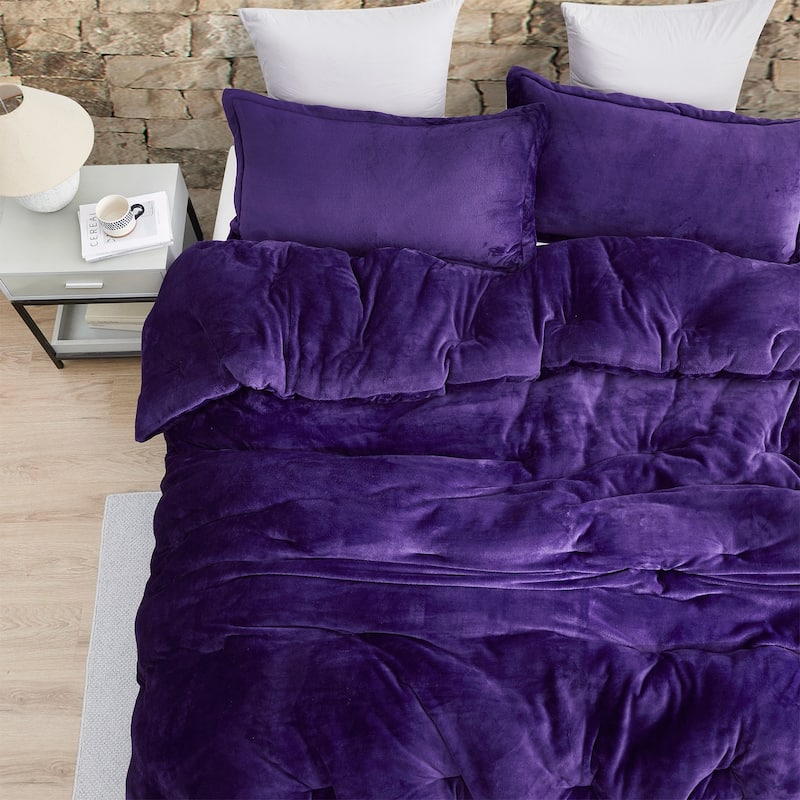 Thicker Than Thick® - Coma Inducer® Oversized Comforter Set - Standard Plush Filling - Parachute Purple