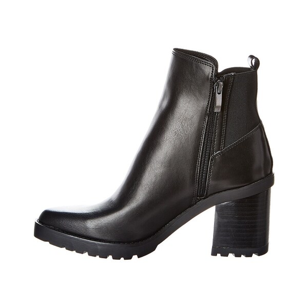 franco sarto black ankle boots