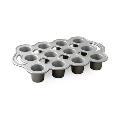 Nordic Ware Cast Aluminum Petite Popover Pan - Black