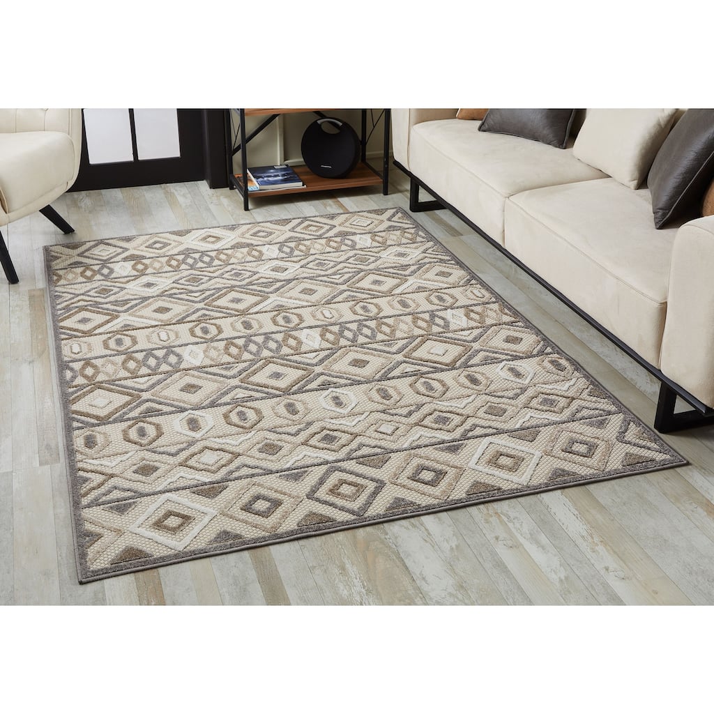Domani Napa Moroccan Hygge Indoor/ Outdoor Rug