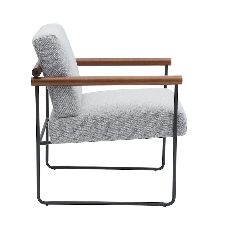 Mid-Century Modern Accent Chairs ,Modern Accent Chair,Chair with Soft Waist Cushion,Ergonomic Lounge Chairs